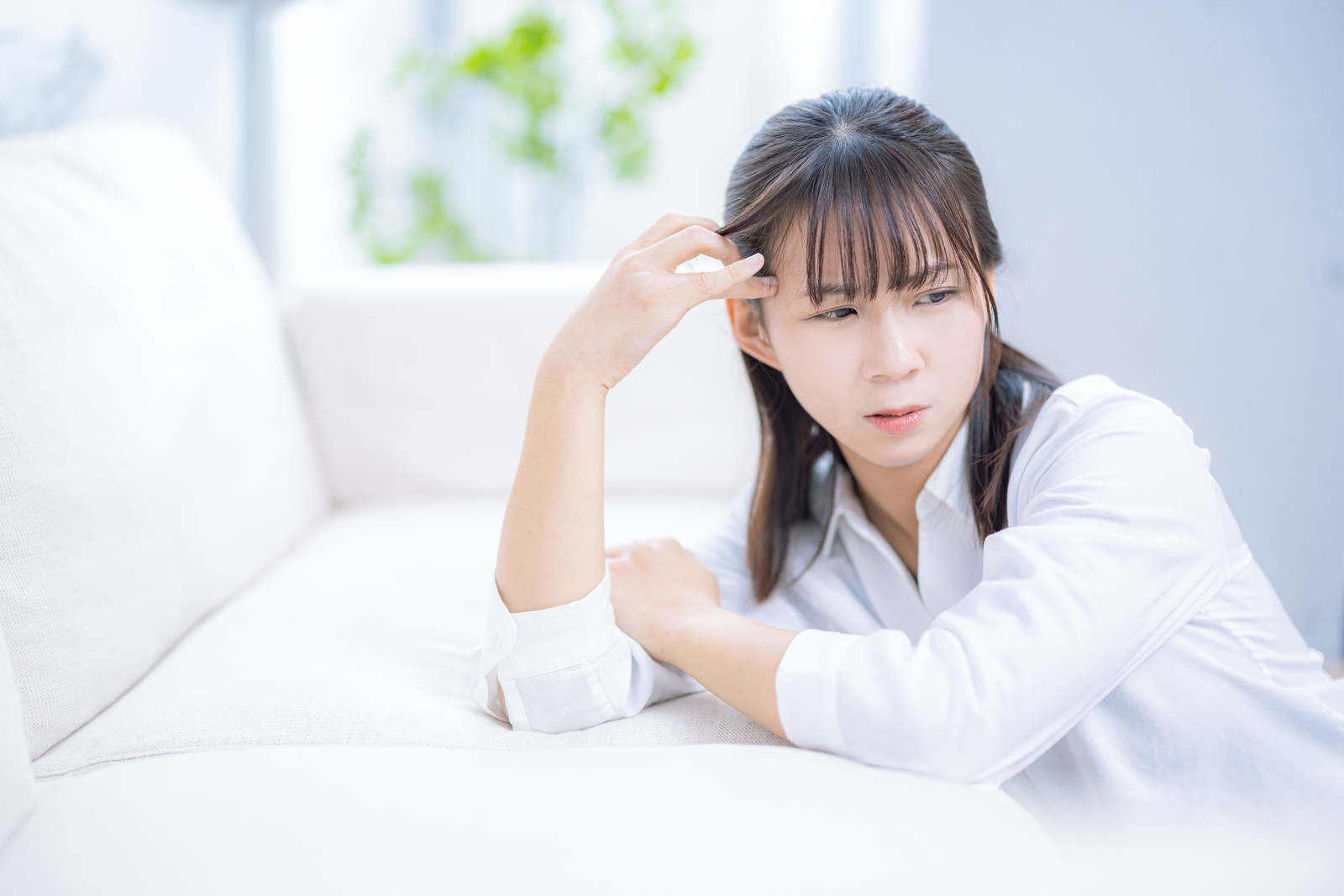 痛みに悩む日本人女性
